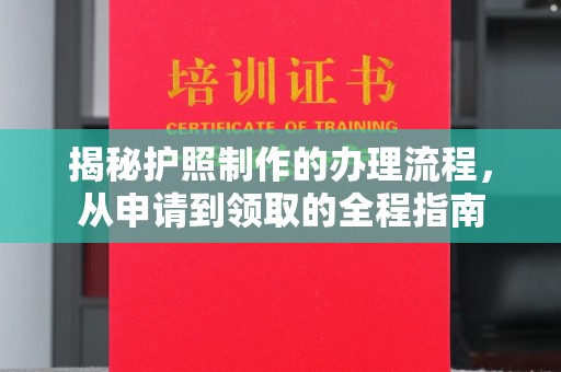 河南揭秘护照制作的办理流程，从申请到领取的全程指南